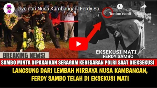 ferdy sambo,vidio,nusakambangan